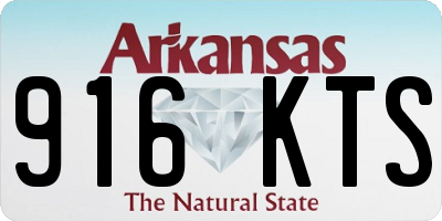 AR license plate 916KTS