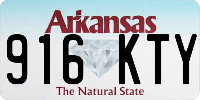 AR license plate 916KTY