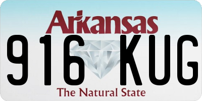 AR license plate 916KUG