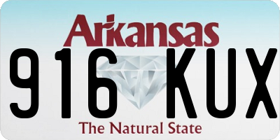AR license plate 916KUX