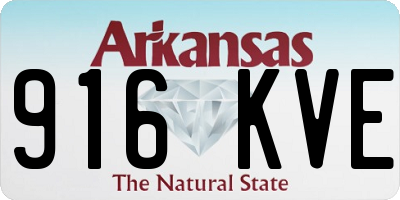 AR license plate 916KVE