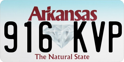 AR license plate 916KVP
