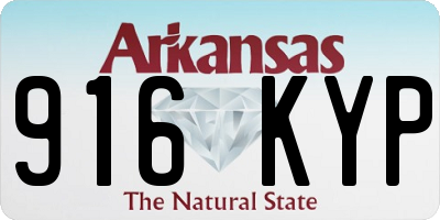AR license plate 916KYP
