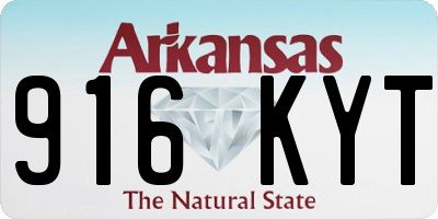 AR license plate 916KYT