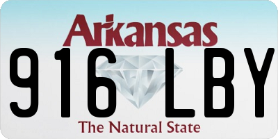AR license plate 916LBY