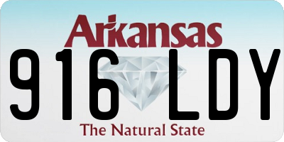 AR license plate 916LDY