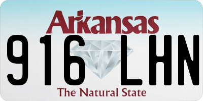 AR license plate 916LHN