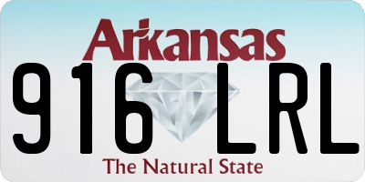 AR license plate 916LRL