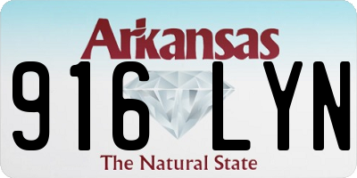 AR license plate 916LYN