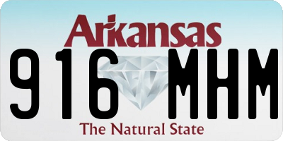 AR license plate 916MHM