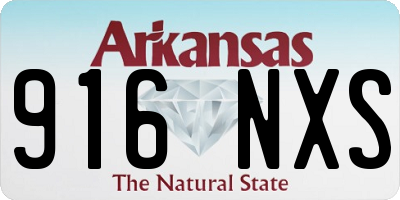 AR license plate 916NXS