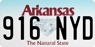 AR license plate 916NYD
