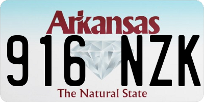 AR license plate 916NZK