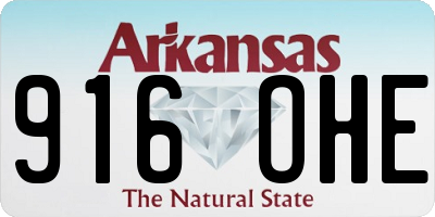 AR license plate 916OHE