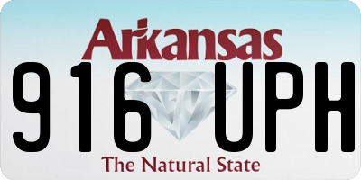 AR license plate 916UPH