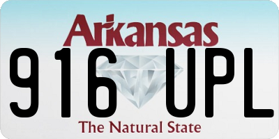 AR license plate 916UPL