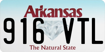 AR license plate 916VTL