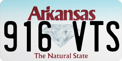 AR license plate 916VTS