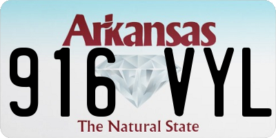 AR license plate 916VYL