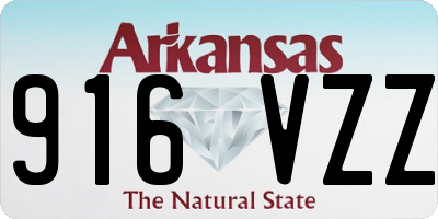 AR license plate 916VZZ