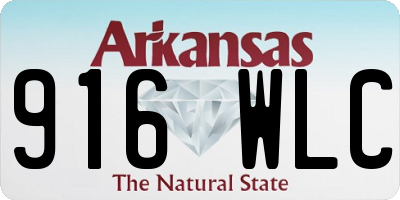 AR license plate 916WLC