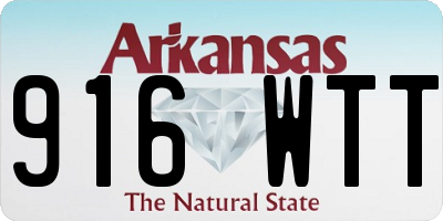 AR license plate 916WTT