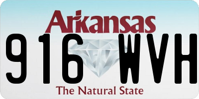 AR license plate 916WVH