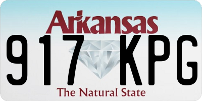 AR license plate 917KPG