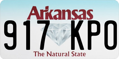 AR license plate 917KPO