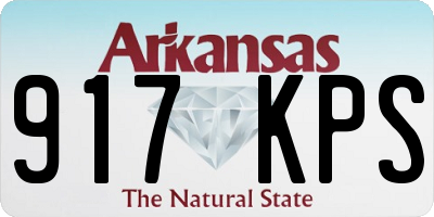 AR license plate 917KPS