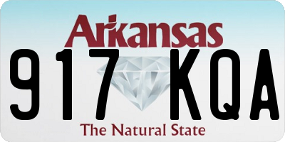 AR license plate 917KQA