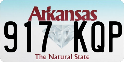 AR license plate 917KQP