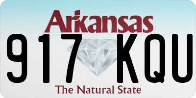 AR license plate 917KQU