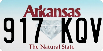 AR license plate 917KQV