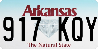 AR license plate 917KQY