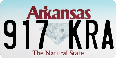 AR license plate 917KRA