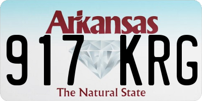 AR license plate 917KRG