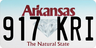 AR license plate 917KRI