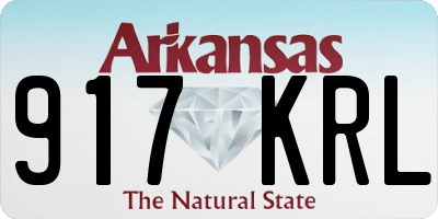 AR license plate 917KRL