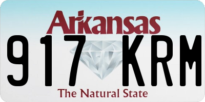 AR license plate 917KRM