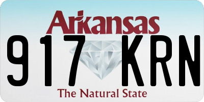 AR license plate 917KRN