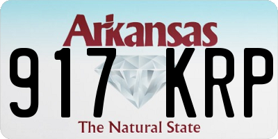 AR license plate 917KRP