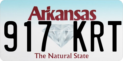 AR license plate 917KRT