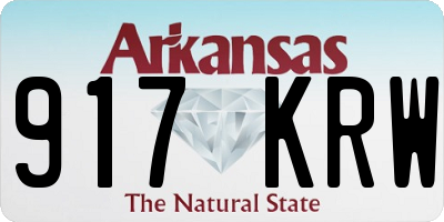AR license plate 917KRW