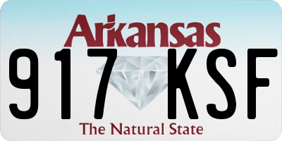 AR license plate 917KSF