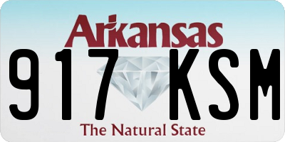 AR license plate 917KSM