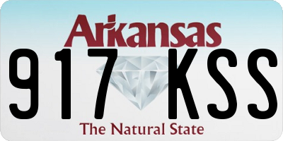 AR license plate 917KSS