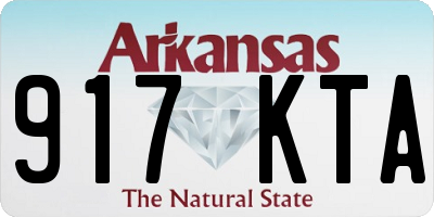AR license plate 917KTA