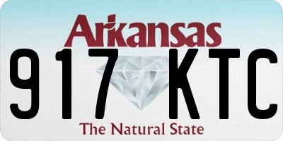 AR license plate 917KTC