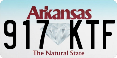 AR license plate 917KTF